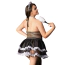 Костюм горничной JSY Sexy Lingerie P61106, черный: боди + юбка + головной убор + метелка - Фото №5
