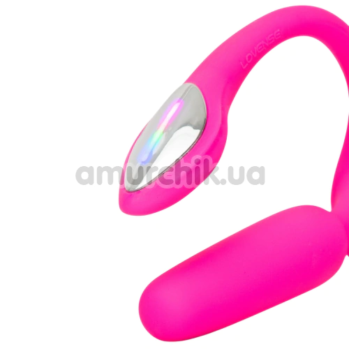 Анальна пробка з вібрацією Lovense Lush Anal, рожева