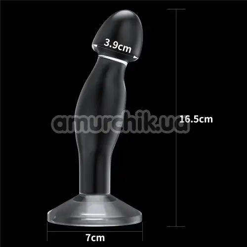 Анальна пробка Flawless Clear Anal Plug 6.5, прозора