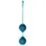Вагинальные шарики Lyra Orion Kegel Balls, бирюзовые - Фото №1