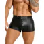 Трусы-боксеры мужские Star Night Punk Rivet Faux Leather Boxer, черные - Фото №2