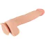 Фалоімітатор Nature Skin Dildo With Movable Skin 25 см, тілесний - Фото №5