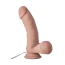 Вибратор Mister Dixx Dual Density Vibrating Daring Duke 7.1, телесный - Фото №5