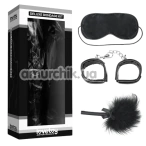 Бондажный набор Deluxe Bondage Kit SM1003, черный - Фото №1