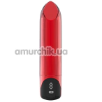 Клиторальный вибратор Loviss Lipstick Bullet Vibrator, красный - Фото №1