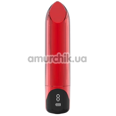Клиторальный вибратор Loviss Lipstick Bullet Vibrator, красный - Фото №1
