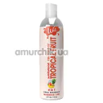 Массажно-оральный лубрикант с согревающим эффектом Wet Fun Flavors Warming Tropical Fruit - тропические фрукты, 118 мл - Фото №1