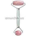 Роликовый массажер Geske Rose Quartz Face & Body Roller 5 in 1, зеленый - Фото №1