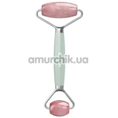 Роликовий масажер Geske Rose Quartz Face & Body Roller 5 in 1, зелений - Фото №1