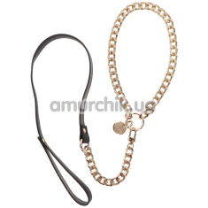 Ошейник с поводком Taboom Dona Statement Collar and Leash, золотой - Фото №1