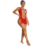 Платье Star Night Open Bright Mini Dress, красное - Фото №7