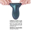 Мастурбатор Dorcel Sili-Cup Dual Sensation, темно-синий - Фото №8