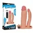Двойная насадка - удлинитель пениса с вибрацией Lovetoy Pleasure X-Tender Series LV314102, телесная - Фото №7
