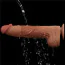Фалоімітатор Sliding-Skin Dual Layer Dong 14, коричневий - Фото №11
