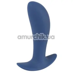 Вібростимулятор простати Vibrating Butt Plug, синій - Фото №1