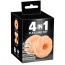 Мастурбатор 4in1 Pleasure Toy, телесный - Фото №14