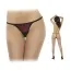 Трусики-стринги Erolin Hot Nights Red, красные (модель ERL100026) - Фото №1