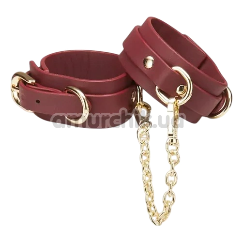 Бондажный набор Roomfun BDSM Kit, бордовый