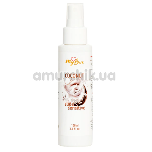 Лубрикант MyLove Taste-Slide Sensitive Coconut - кокос, 100 мл - Фото №1