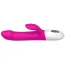Вібратор з пульсацією і підігрівом Leten Vibrator Realistic, рожевий - Фото №3