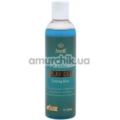 Лубрикант с охлаждающим эффектом Vibratissimo Play Gel Cooling Blue, 250 мл - Фото №1