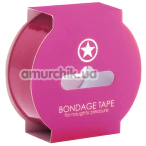 Бондажная лента Ouch! Bondage Tape 17.5 м, розовая - Фото №1