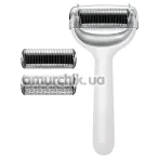 Масажер-ролер для обличчя та тіла з мікроголками Geske MicroNeedle Face & Body Roller 8 in 1, білий - Фото №1