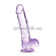 Фаллоимитатор Naturally Yours 6 Crystalline Dildo, фиолетовый - Фото №1