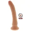 Фалоімітатор Get Real Dual Density 9 Inch Dong, тілесний - Фото №2