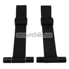 Фиксаторы Behave Luxury Fetish Sex Swing In Door, черные - Фото №1
