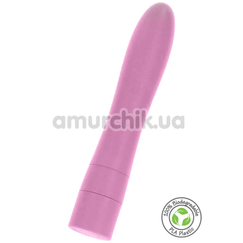 Вібратор Fuck Green Vegan Vibrator, рожевий