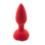 Анальна пробка з вібрацією Rose Anal Plug, бордова - Фото №2