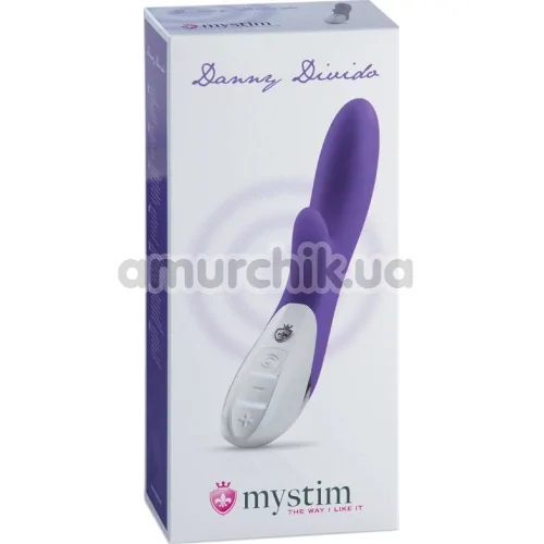 Вибратор Mystim Danny Divido, фиолетовый