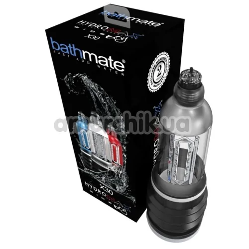Гидронасос для увеличения пениса Bathmate Hydromax X30 Wide Boy, прозрачный