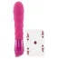 Вибратор KEY Ceres Lace Massager, розовый - Фото №5