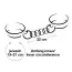 Наручники Bad Kitty Naughty Toys Cuffs With Rose-Gold Chain, черные - Фото №8