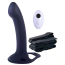 Полый страпон с вибрацией Erection Agents Vibrating Hollow Strap On With Ball Ring 9.5, черный - Фото №1
