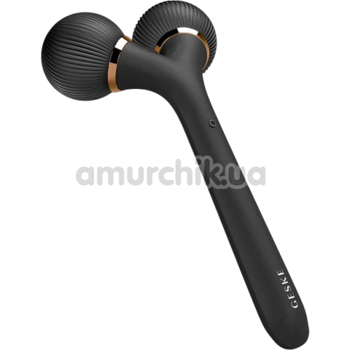 Ультразвуковий масажер Geske Sonic Facial & Body Roller 4 in 1, сірий