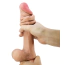 Вібратор Sliding Skin Sadik 9.4, тілесний - Фото №8
