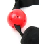 Бондажний набір Roomfun Ball Gag And Wrist Restraint Set, чорний - Фото №3