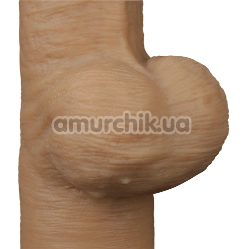 Фаллоимитатор Dual-Layered Silicone Handle Nature Cock LV411034, телесный