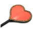 Стек в виде сердечка DS Fetish Crop Heart, красный - Фото №4