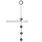 Анальний ланцюжок Sensation Anal Beads Large, фіолетовий - Фото №1