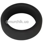 Ерекційне кільце Black Velvets Cock Ring 3.2 см, чорне - Фото №1