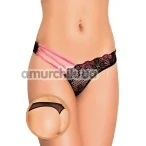 Трусики-стринги женские G-string черные (модель 2414) - Фото №1