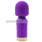 Универсальный вибромассажер M'Lady Mini Vibrating Wand, фиолетовый - Фото №1