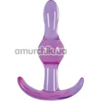 Анальна пробка Jelly Rancher Wave T-plug, фіолетова - Фото №1