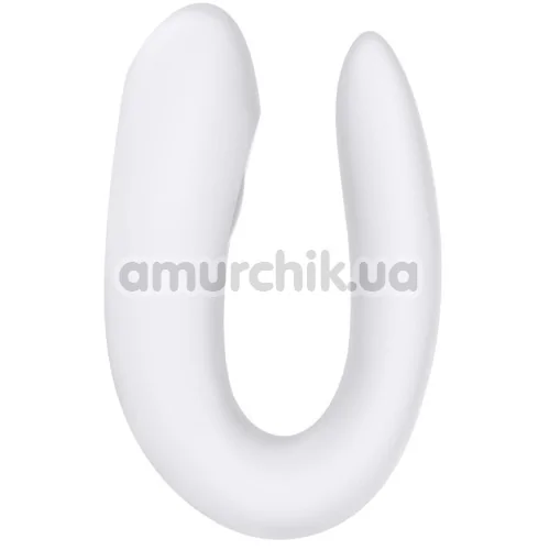 Вібратор Satisfyer Double Joy Partner Vibrator, білий