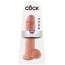 Фаллоимитатор King Cock With Balls, 28 см телесный - Фото №10