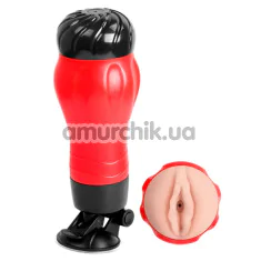Мастурбатор Crazy Bull Maurice Vagina 00900T47N, червоний - Фото №1